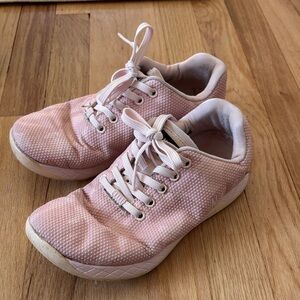 NOBULL Pink Camo Trainers